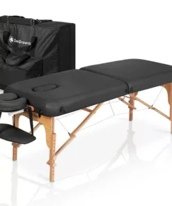 ZENGROWTH Massagetafel Gavia Zwart 70cm